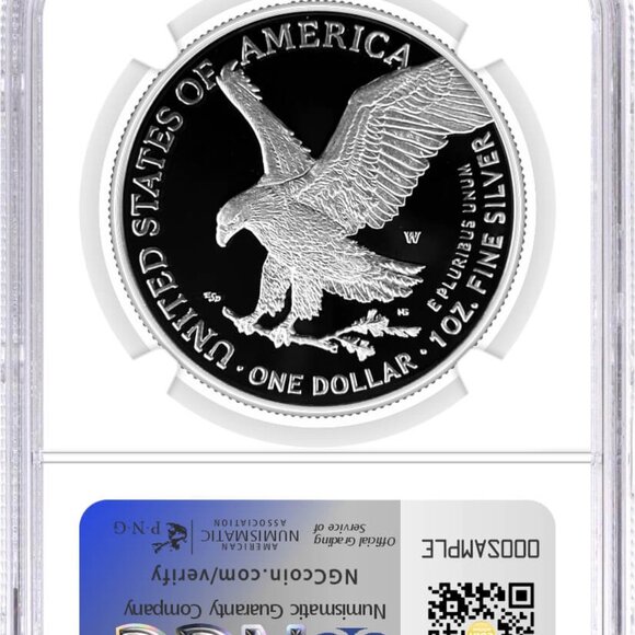 Only 100 Worldwide 2025-W $1 Proof Silver Eagle NGC PF70 UCAM Advance Releases - Picture 6 of 6